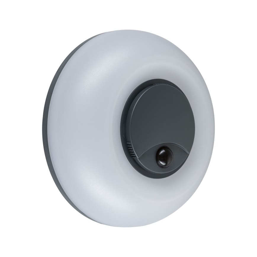 Paulmann 94956 - LED/20,5W IP65 Himmennettävä ulkoseinävalaisin liike- ja hämärätunnistimella AUREVA 230V 2200/3000/4000K antrasiitti