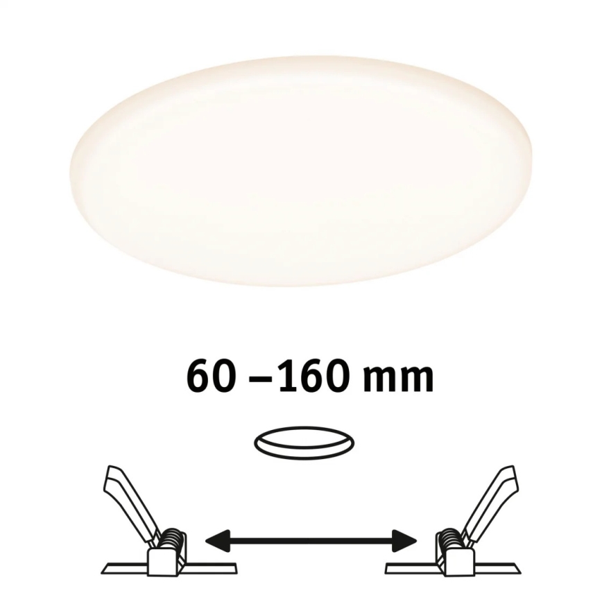 Paulmann 95386 - LED/15W IP44 Himmennettävä kylpyhuoneen alasvalaisin SMART VELUNA 230V