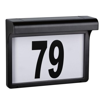 Paulmann 95388 - LED/0,05W IP44 Aurinkokäyttöinen talonumero DAYTON-anturin kanssa 1,2V 600 mAh