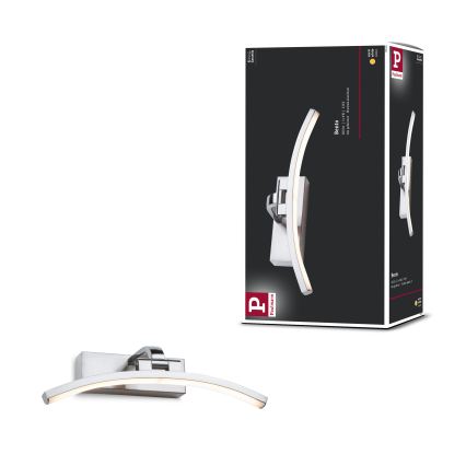 Paulmann 95556 - LED/6W Tauluvalaisin BENTO 230V 30 cm mattakromi