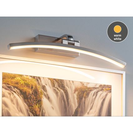 Paulmann 95557 - LED/8,5W BENTO-taulavalaisin 230V 40 cm mattakromi