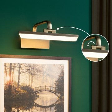 Paulmann 95568 - LED/6W Taulavalo RENAN 230V 30 cm messinki