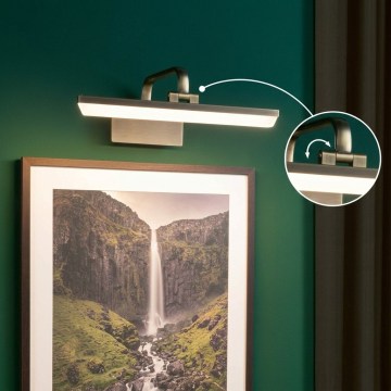 Paulmann 95569 - LED/9,5W Taulunvalaisin RENAN 230V 40 cm messinki