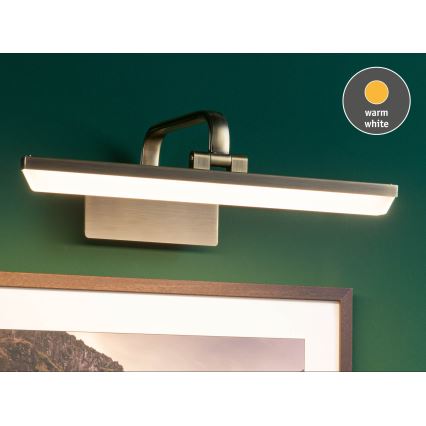 Paulmann 95569 - LED/9,5W Taulunvalaisin RENAN 230V 40 cm messinki