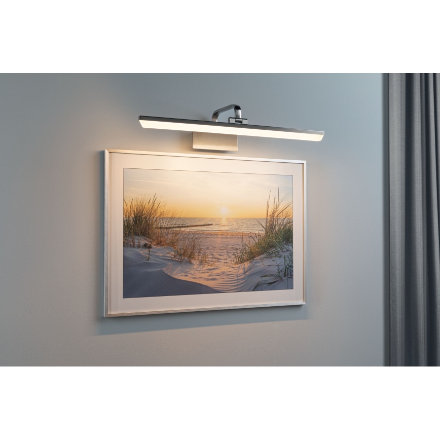 Paulmann 95573 - LED/11W Tauluvalaisin RENAN 230V 60 cm mattakromi