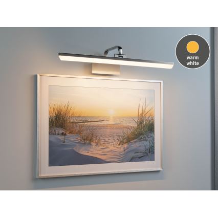 Paulmann 95573 - LED/11W Tauluvalaisin RENAN 230V 60 cm mattakromi