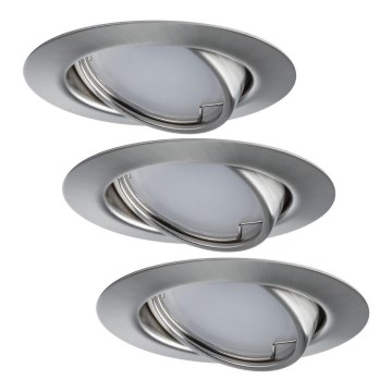 Paulmann - TIP 3969 - SETTI 3xLED/4,9W Upotettu valo COIN 230V