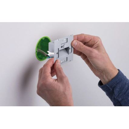 Paulmann  93135 - LED/1,2W Portaikon valo anturilla EDGE 230V musta