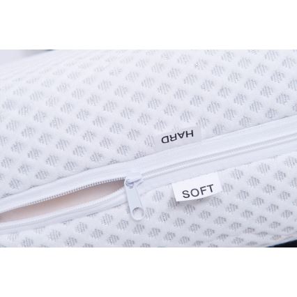 Pehmustettu sänky patjalla ja säilytystilalla MARIA ONE 90x200 cm antrasiitti