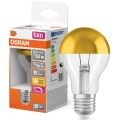 Peilipintainen LED-polttimo SUPERSTAR E27/7W/230V 2700K kultainen - Osram