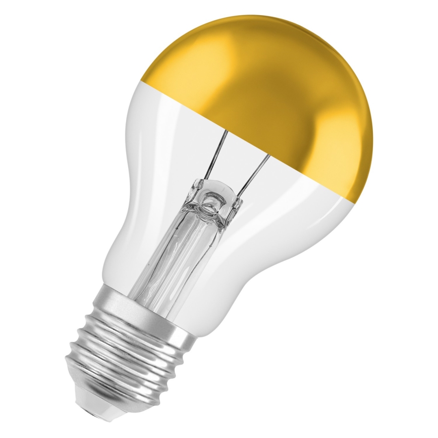 Peilipintainen LED-polttimo SUPERSTAR E27/7W/230V 2700K kultainen - Osram