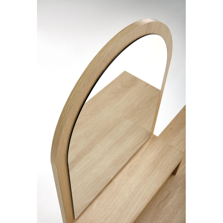 Peilipöytä CARMEN 136x104 cm beige/musta