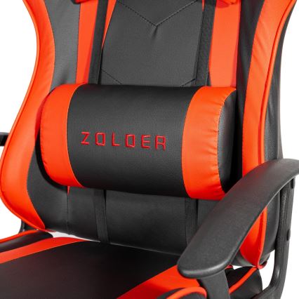 Pelituoli VARR Zolder musta/punainen