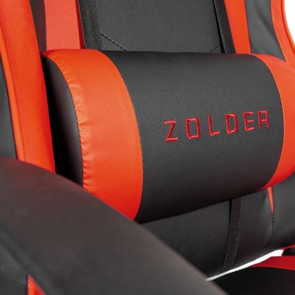 Pelituoli VARR Zolder musta/punainen