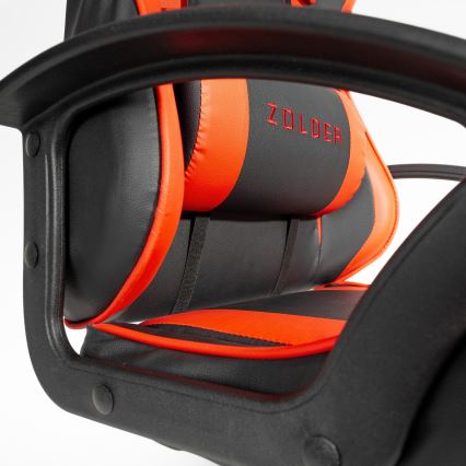 Pelituoli VARR Zolder musta/punainen