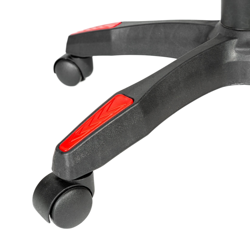 Pelituoli VARR Zolder musta/punainen