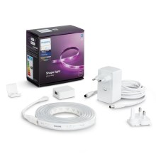 Perussetti - LED RGBW Himmennettävä nauha Philips Hue WHITE AND COLOR AMBIANCE 2m LED/20W/230V