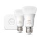 Perussetti Philips Hue WHITE AND COLOR AMBIANCE 2xE27/9W/230V 2000-6500K + liitäntälaite