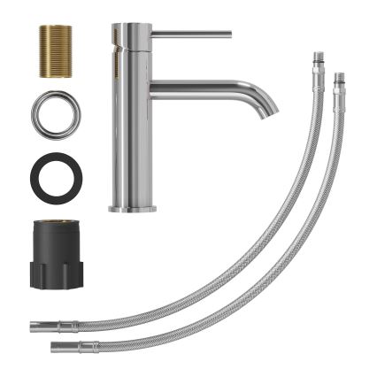 Pesuallashana SOVANG 18,3 cm kiiltävä kromi