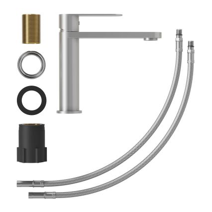 Pesuallashana TARNBY 17,3 cm, harjattu ruostumaton teräs