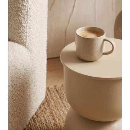 PETIT-sivupöytä, Ø 31 cm, beige