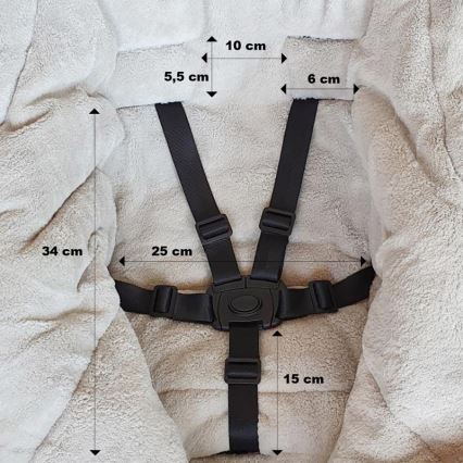 PETITE&MARS - SETTI Lasten makuupussi 3-in-1 JIBOT + vaunuhansikkaat JASIE vihreä