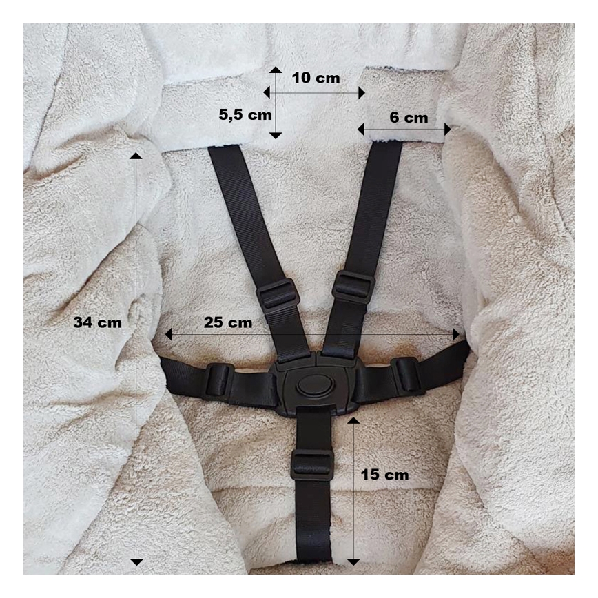 PETITE&MARS - SETTI Lasten makuupussi 3-in-1 JIBOT + vaunuhansikkaat JASIE vihreä