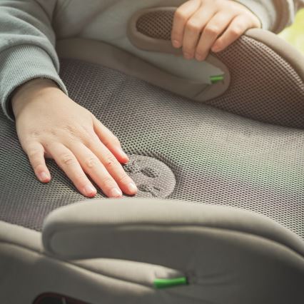 PETITE&MARS - Auton korokeistuin OPTIMUS PRO i-Koko 125-150 cm (22-36 kg) harmaa