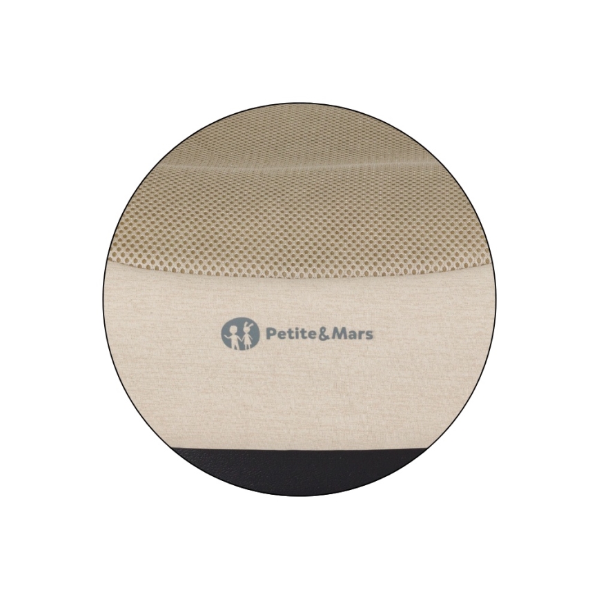 PETITE&MARS - Auton istuinkoroke OPTIMUS PRO i-Size Air 125–150 cm (22–36 kg) beige