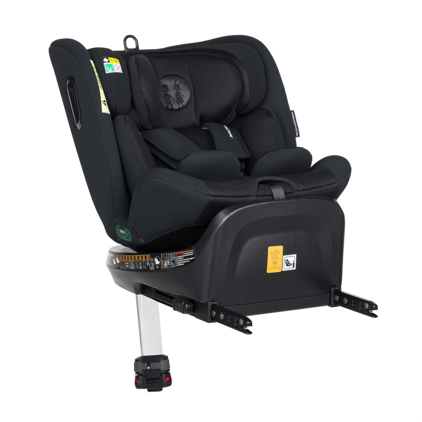 PETITE&MARS - Autonistuin TWISTGUARD PRO i-Koko 40-150 cm (0-36 kg) musta