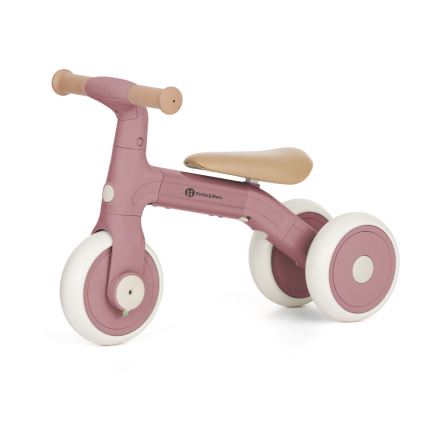 PETITE&MARS - BINGO 3-in-1 lasten potkupyörä Dusty Rose