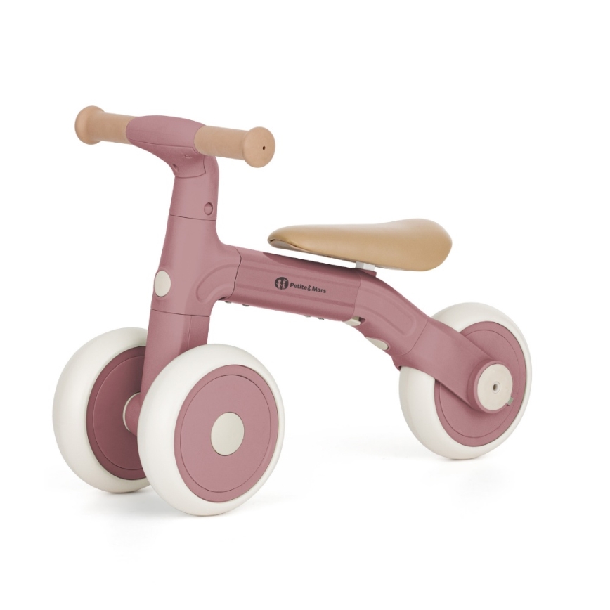 PETITE&MARS - BINGO 3-in-1 lasten potkupyörä Dusty Rose