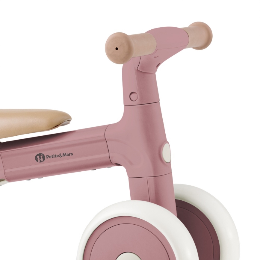 PETITE&MARS - BINGO 3-in-1 lasten potkupyörä Dusty Rose