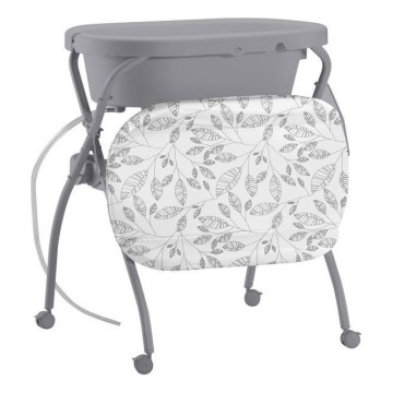 PETITE&MARS - Hoitopöytä ja kylpyamme SPA 3in1 harmaa