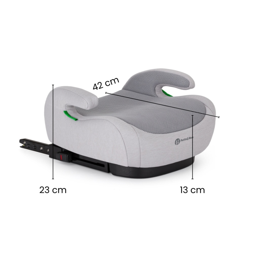 PETITE&MARS - Auton korokeistuin OPTIMUS PRO i-Size Air 125-150 cm (22-36 kg) musta
