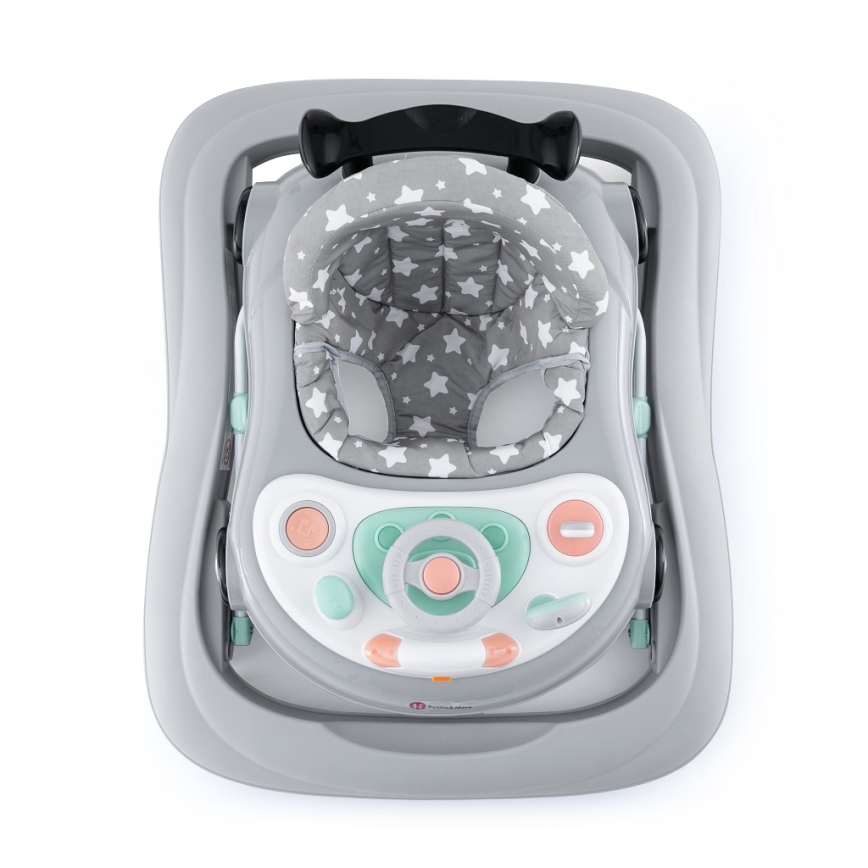 PETITE&MARS - Kävelytuoli melodialla CABRIO harmaa