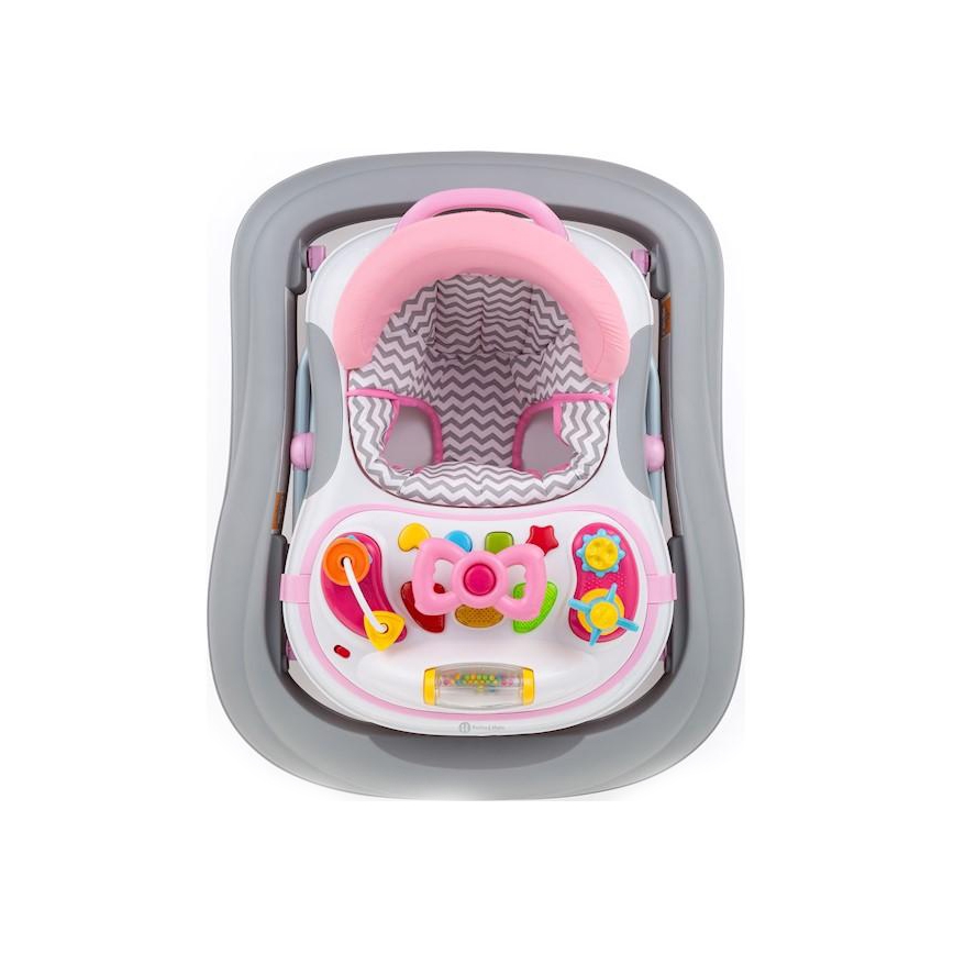 PETITE&MARS - Kävelytuoli melodialla MONTY pinkki