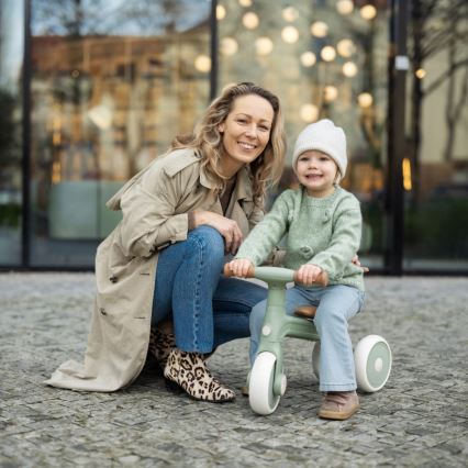 PETITE&MARS - Lasten 3-in-1 potkupyörä BINGO Sage Leaf