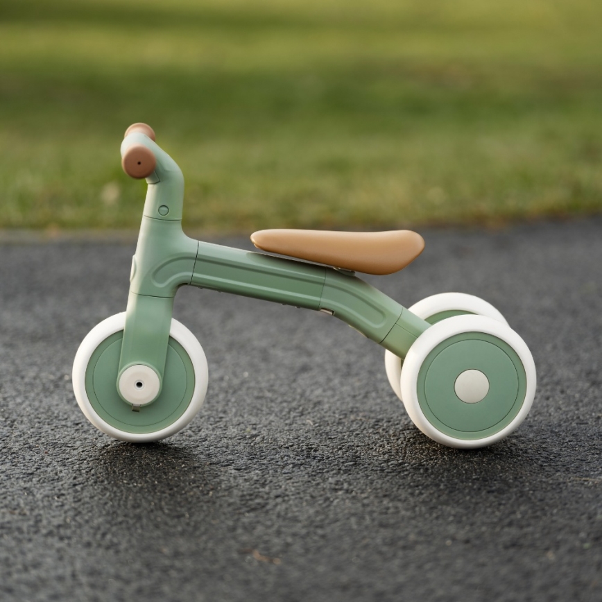 PETITE&MARS - Lasten 3-in-1 potkupyörä BINGO Sage Leaf