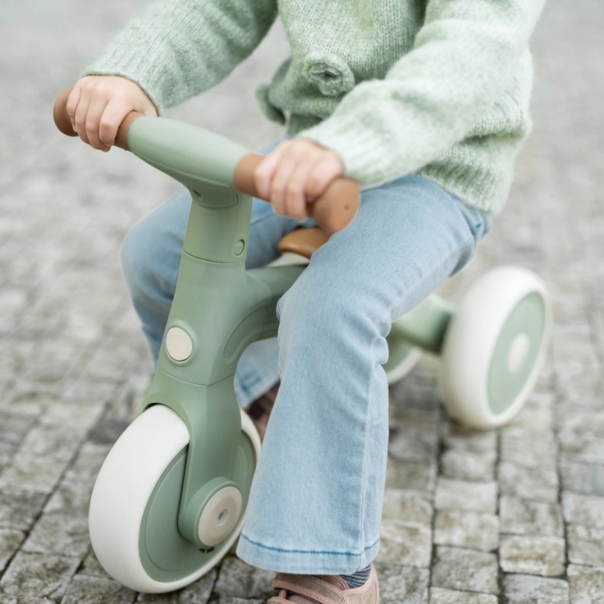 PETITE&MARS - Lasten 3-in-1 potkupyörä BINGO Sage Leaf