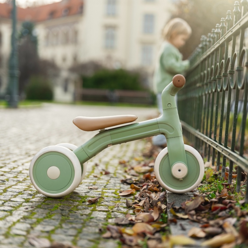 PETITE&MARS - Lasten 3-in-1 potkupyörä BINGO Sage Leaf
