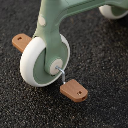 PETITE&MARS - Lasten 3-in-1 potkupyörä BINGO Sage Leaf