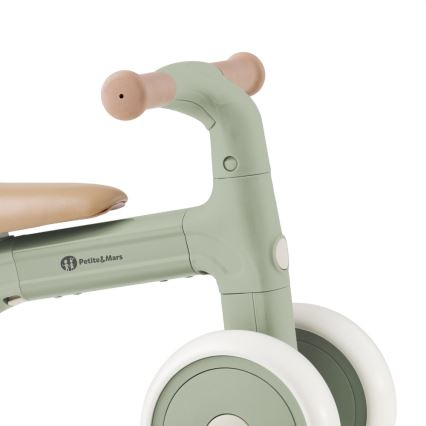 PETITE&MARS - Lasten 3-in-1 potkupyörä BINGO Sage Leaf