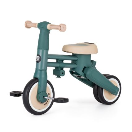 PETITE&MARS - Lasten 4-in-1 kolmipyörä DRIFT Misty Green