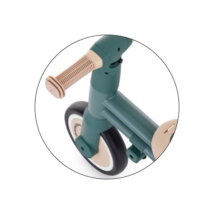 PETITE&MARS - Lasten 4-in-1 kolmipyörä DRIFT Misty Green