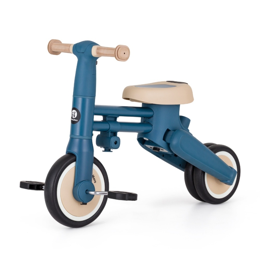 PETITE&MARS - Lasten 4-in-1 kolmipyörä DRIFT Ocean Blue