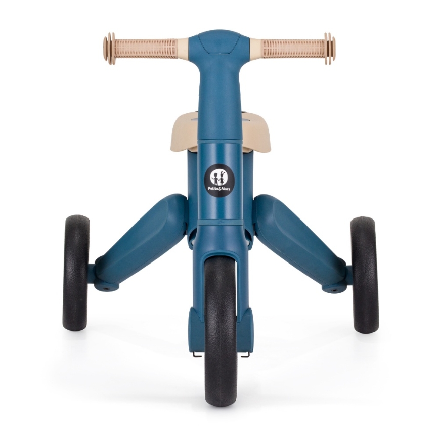 PETITE&MARS - Lasten 4-in-1 kolmipyörä DRIFT Ocean Blue