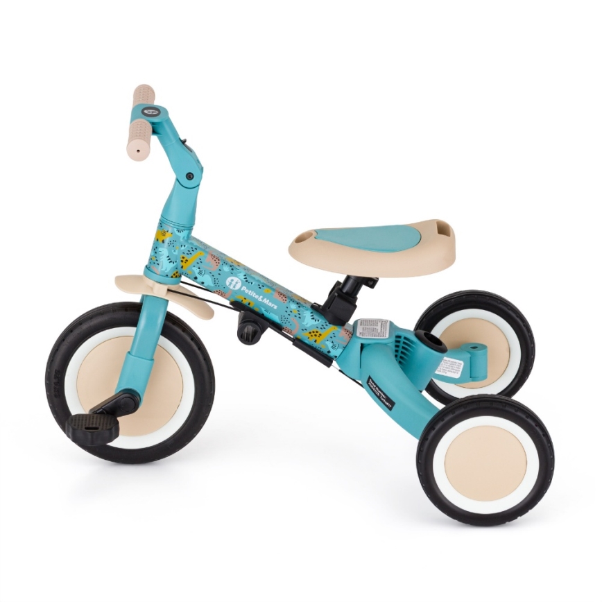 PETITE&MARS - Lasten 5-in-1 kolmipyörä TURBO LIMITED Dino Park