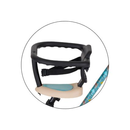 PETITE&MARS - Lasten 5-in-1 kolmipyörä TURBO LIMITED Dino Park