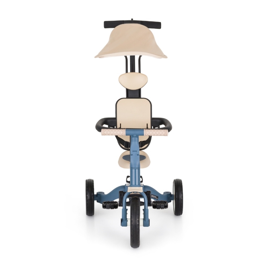 PETITE&MARS - Lasten 5-in-1 kolmipyörä TURBO PLUS Ocean Blue